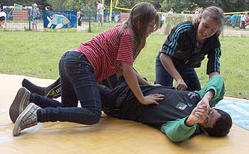 Spaß im Sportpark Kiel-Gaarden