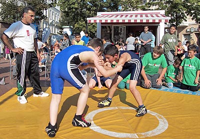 Ringerdemonstration Gaardener Brunnenfest 2012